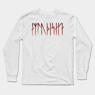 The Prince (shaded blood text) Long Sleeve T-Shirt